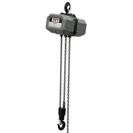 

JET 2SS-1C-15 115V 230V 2 Ton 1 Phase Electric Chain Hoist with 15ft. Lift