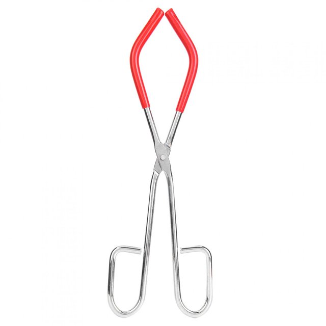 Pinzas para vasos de acero inoxidable, instrumento de enseñanza, pinza para vasos de laboratorio químico, pinza para vasos de laboratorio, calidad en la que puede confiar