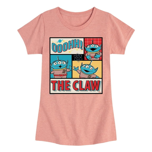 Toy Story 4 - Ohh The Claw - Toddler & Youth Girls Short Sleeve Graphic T-Shirt