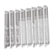 thumbnail image 1 of Cortinas cortas de cocina con estampado floral de 74 x 61 cm, semitransparentes, con bolsillo para barra, estilo romántico, ideales para primavera y verano. Cortinas de poliéster translúcidas con, 1 of 6
