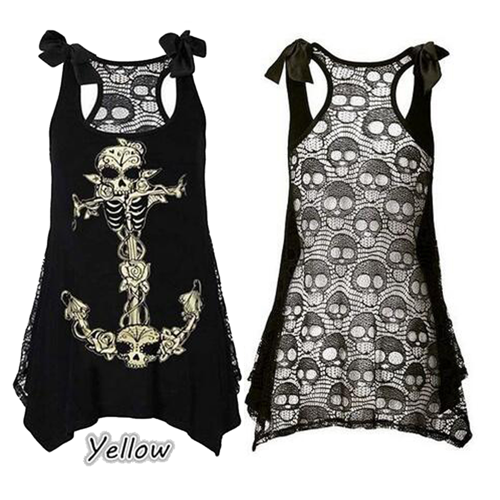 plus size skull clothing