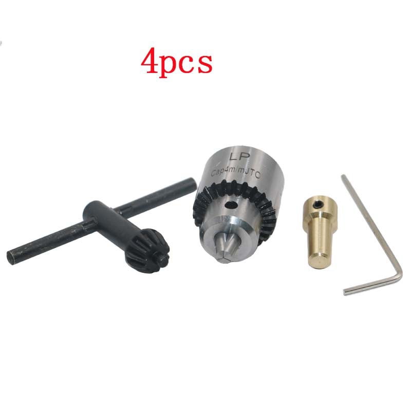 Micro Motor Electric Impact Drill Chuck Key Set 0.3-4mm Clamping Range Tools Kit