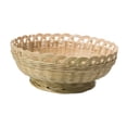 thumbnail image 2 of Cesta de pan tejida, contenedor versátil para refrigerios para tiendas, cocinas, exteriores e interiores. medio, 2 of 9