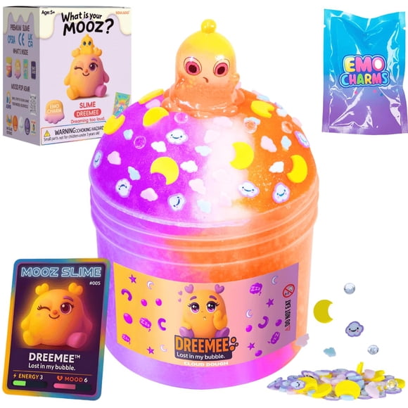 Kit de slime MOOZ Dreemee de 7 oz, nube de 3 tonos con aroma
