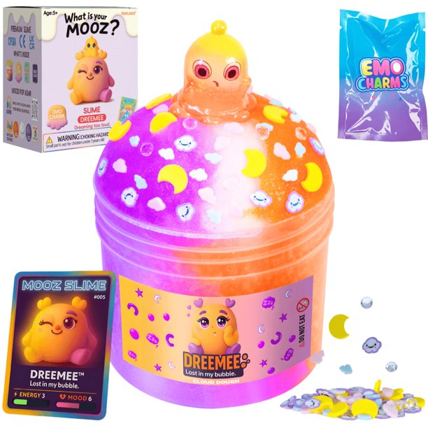 Kit de slime MOOZ Dreemee de 7 oz, nube de 3 tonos con aroma