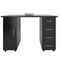 thumbnail image 2 of GoDecor Nail Table Portable Manicure Station Desk with Wheels, 2 of 5