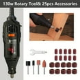 thumbnail image 6 of Versatile 105pcs Rotary Tool Kit with 8000-30000RPM Speed Adjust, Flex Shaft, Multifunctional Chuck, and 43 Accessories - Ideal for Craft Projects & DIY Enthusiasts, 6 of 23