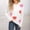 *F-White, variant on ClodeEU Womens Fall Cute Heart Print Sweater ,Long Sleeve Crewneck Casual Knitted Sweaters Clothes E-Black,Womens Plus L