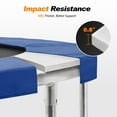thumbnail image 5 of Exacme Premium Thick Round Trampoline Pad with Opening, 14 Foot Safety Spring Cover (Blue), 5 of 8