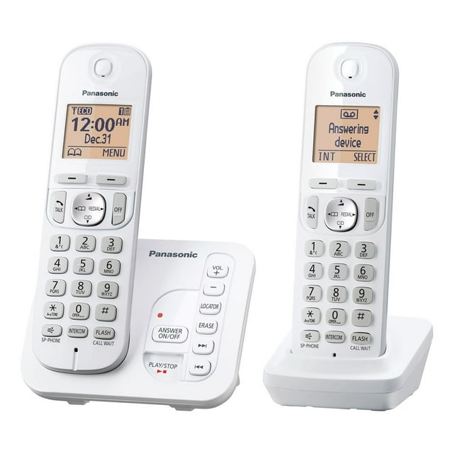 Teléfono Panasonic KX-TG7122SK BT 2 Ext Reacondicionado