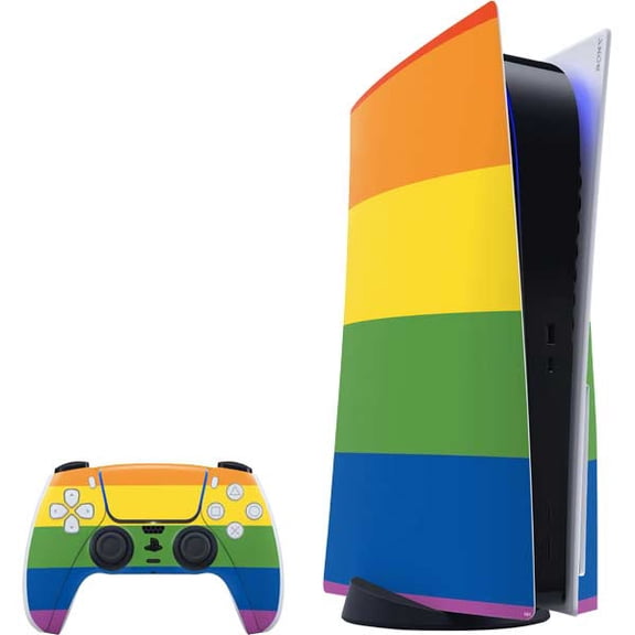 Skinit The Rainbow Flag PS5 Bundle Skin