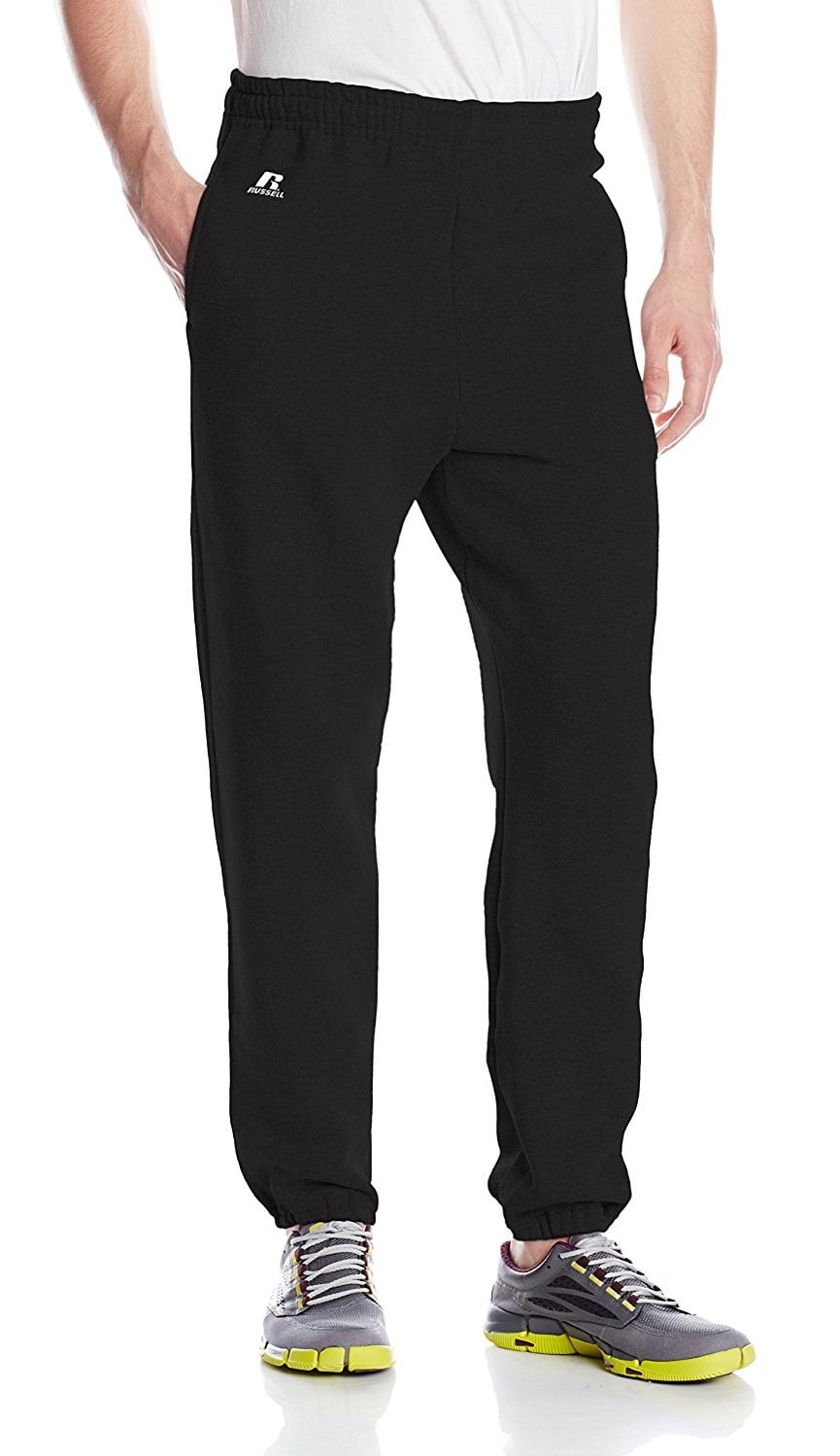 closed bottom sweatpants with pockets