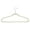 Ivory, variant on Simplify 10 Count Plastic Clothing Hanger in Ivory