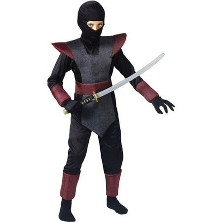 Ninja Fighter Leather-Look Child Halloween