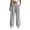 *Gray, variant on VBVC Women's Drawstring Pleated Sweatpants , Baggy Wide Leg Pants For Women , Ladies' Casual Lounge Trousers with Pockets, S-2XL