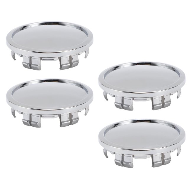 4PCS Wheel Center Caps 75mm Outer Diameter Scratch and Rain Proof Excellent Sealing for Vehicles