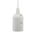 thumbnail image 4 of Hanging Light Socket  Light Socket  Lamp Socket  Lamp Bulb Socket  Lamp Bulb Holder E27 Hanging Pendant Light Fixture Lamp Bulb Socket Holder Cord With Switch AU Plug 220VWhite, 4 of 8