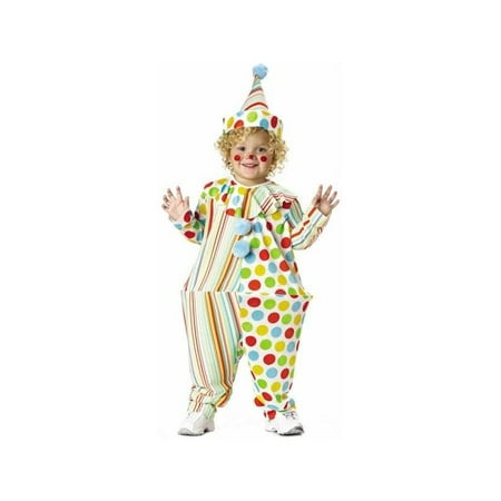 Toddler Hooped Clown Costume