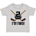 thumbnail image 3 of Inktastic 2nd Birthday Ice Hockey Sports Party Boys Boys Toddler T-Shirt, 3 of 5