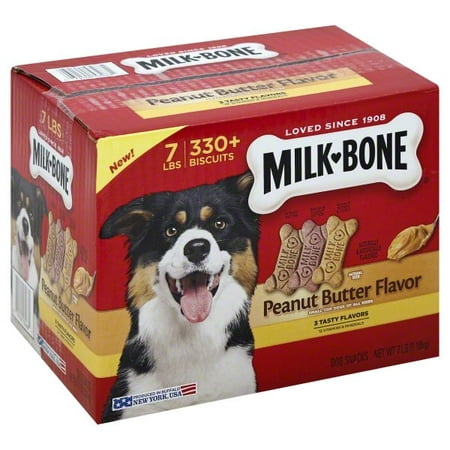 Milk-Bone Peanut Butter Flavored Dog Treats Variety Pack, Small/Medium ...