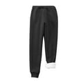 thumbnail image 6 of Christmas Clearance Sales! Womens Fleece Lined Joggers With Pockets,Womens Fleece Sweatpants Closed Legs,Elastic Drawstring Baggy Sweatpants For Women, Sherpa Pants Women Plus Size Joggers, 6 of 9