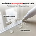 thumbnail image 6 of 2PC Oil Based Paint Markers, Quick Dry Waterproof Permanent Paint Pens with Round Tip for Rock Painting, Metal, Wood, Fabric, Ceramic, Plastic & DIY Crafts, 6 of 9