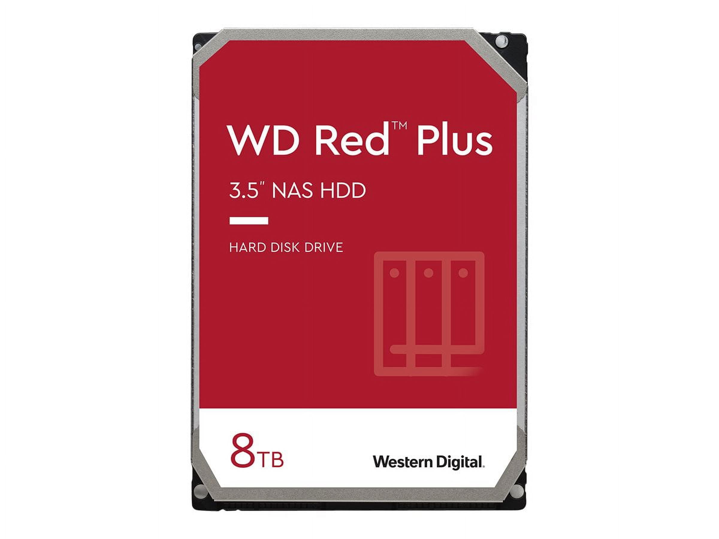 WD Red Plus WD80EFAX - Hard drive - 8 TB - internal - 3.5