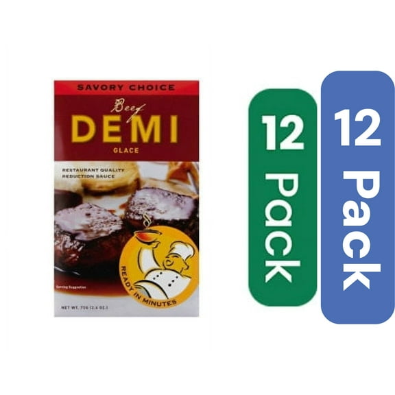 Savory Choice Beef Demi-Glace 2.6 oz (Pack Of 12)