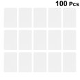 thumbnail image 2 of 100PC Natural Paper Cards Set Two Holes Earring Jewelry Display Cards Holder for Ear Studs Bracelet (White), 2 of 8