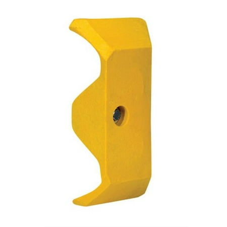 Integrated Rail System - Guard Rail System Yellow Plastic End Cap