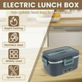 thumbnail image 2 of MesaSe Electric Lunching Box Updated Heated Lunching Boxes Smart Food Warmer Large Capacity Heated Box Temperature Control Electric Box Food Heater for Traveling, 2 of 10