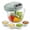Green, variant on Manual Pull String Food Chopper, Hand Powered Mini Vegetable Chopper, Portable Garlic Onion Ginger Mincer for Kitchen Camping