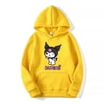 thumbnail image 4 of Sudaderas con capucha para mujer, ropa con muchas reseñas coreanas, productos de Sanrio Kuromi, sudaderas estampadas, moda de invierno, envío gratis, 2024, 4 of 7