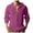 Purple*, variant on RUTAYY Men's Shirts Long Sleeve Casual Solid Color Hooded Cardigan Button Down Comfortable Breathable Vacation Playful Blouse