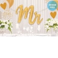 thumbnail image 2 of 39 inch Mr. Script (Air-Fill Only) Foil Mylar Balloon - Party Supplies Decorations, 2 of 3
