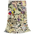 thumbnail image 6 of Blanket Cute Character All Season Warm Fuzzy Plush Throw Blankets Soft Flannel Blankets for Couch Chair Bed Travel Home Decor 80"X60", 6 of 8