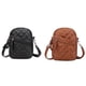thumbnail image 3 of Guardurnaity Bolso bandolera retro de piel sintética para mujer, pequeño, de estilo retro, color negro Bolsas de mensajero y de hombro B, 3 of 6