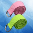 thumbnail image 3 of OUNONA 2Pcs Yoga Band Assorted Color Durable Lightweight Resistance Hip Bands for Exercise, 3 of 7