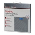 thumbnail image 4 of SmartHeart Talking Digital Weight Scale | 438 lbs / 199 kg Capacity | Audible Weight Announcements for Visually Impaired | Measurement Modes: LBS or KG  | 1-Year Warranty, 4 of 11