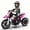 Pink, variant on Xuanlur 24V 9AH Electric Motorbike, 9 mph & 110lb Max, 200W Ride on Motorcycle for Big Kids w/EVA Tires, LED Lights & Power Display, 2 Speed, Bluetooth, Music, Electric Motorcycle for Ages 6 , Pink