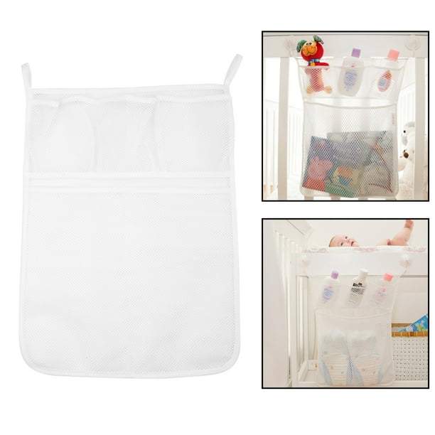 Organizador para Bañera, Bolsa de Almacenamiento de Juguetes para Bebés, Organizador Colgante de Malla para Conventosas para Juguetes de Ducha, Red Párrafo Bañera,