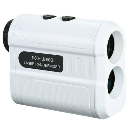 1500m Golf Rangefinder Outdoor Handheld Laser Distance Meter Speed Tester Digital Monocular Telescope Range Finder M/Yard Distance Meter with Height and Angle