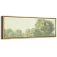 thumbnail image 2 of IDEA4WALL Extra Large Framed Canvas Print Wall Art Serene Canopy Soft Green Field Countryside Fine Art Vintage Pastel Spring Botanical Wall Decor Oversized Artwork Relax/Calm for Room - 60"x20", 2 of 5