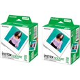 thumbnail image 1 of Película instantánea a color Instax Square, paquete doble, 20 exposiciones, marco blanco, 1 of 4