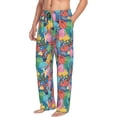 thumbnail image 6 of Sikiie Starfish And Algae Mens Pajama Pants Sleep & Lounge Pants, PJ Bottoms With elastic waistb and Pockets Medium, 6 of 6