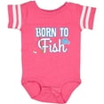 thumbnail image 3 of Inktastic Born to Fish Go Fishing Boys or Girls Baby Bodysuit, 3 of 5