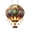 C 6.3" x 7.9", variant on Hot Air Balloon Solar Pendant With Flickering Flame Solar Hot Air Balloon Acrylic Outdoor Hanging For Garden Patio Porch Yard Party Hangs Home Decor