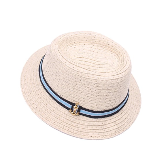 JWQFBC Adorable Khaki Straw Hat Accessories fits 18 inch AG Doll Clothes