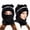 Black, variant on Bear Beanie Ski Mask Hat for Adults, 3-in-1 Winter Knit Hood with Ears, Plush Lined Warm Cold-Weather Cap for Head & Neck Coverage