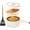 Round - F(Beige/with Steamer), variant on Electric Cooker, 2L Non-Stick Saute Pan, Rapid Noodles Cooker, Mini Pot for Steak, Egg, Fried Rice, Ramen, Oatmeal, Soup with Power Adjustment, College Dorm Room Essential(Egg Rack Included)